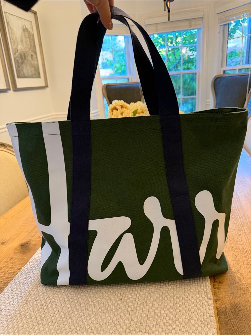 Harrods Canvas Tote